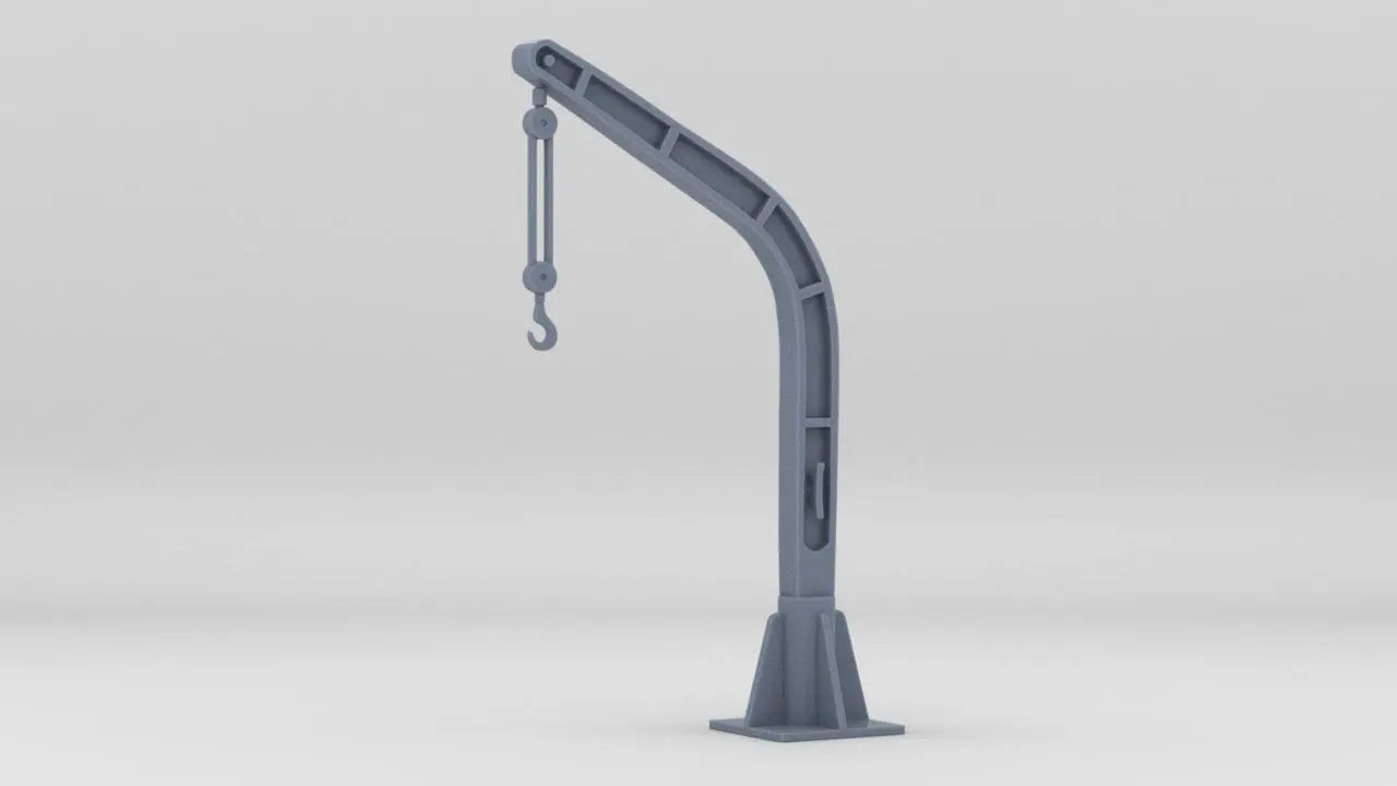 1/72 USN Depth Charge Crane - distefan 3d print