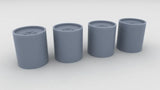 1/72 USN Depth Charges 600lb Set (4pcs)