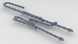 1/72 USN Destroyer Anchor Chain Foredeck Set