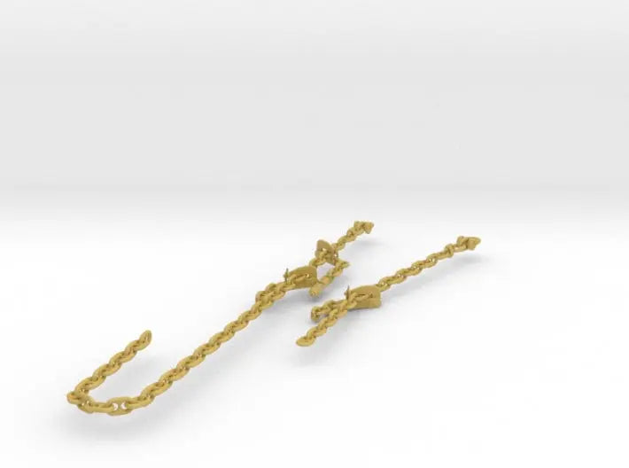 1/72 USN Destroyer anchor chain foredeck - distefan 3d print