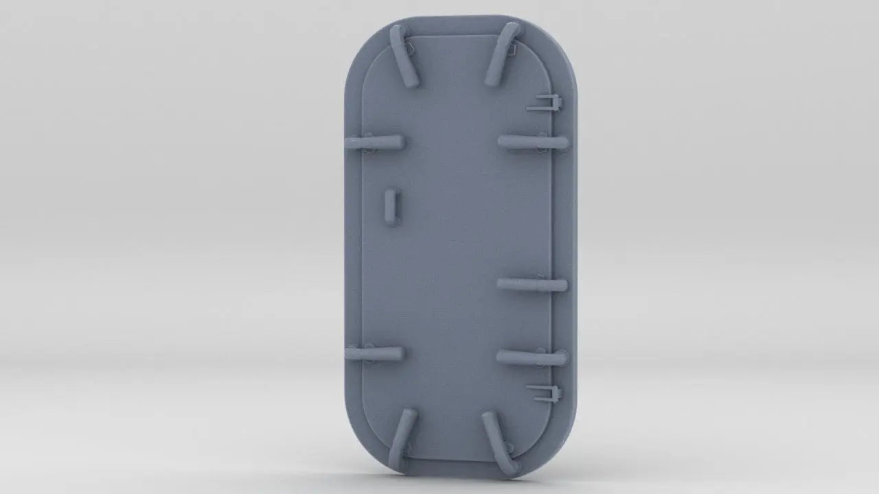 1/72 USN Door Watertight w/ Frame R-Side v1 - distefan 3d print