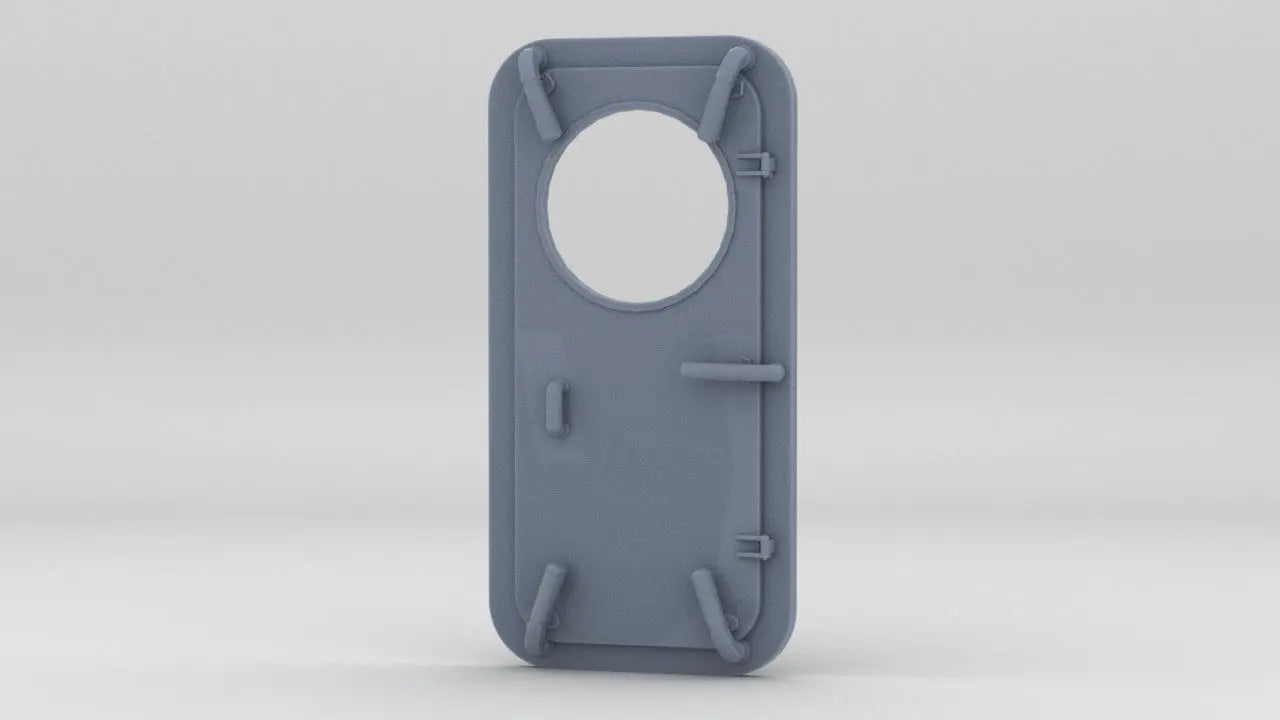 1/72 USN Door Watertight w/ Frame R-Side v2 - distefan 3d print