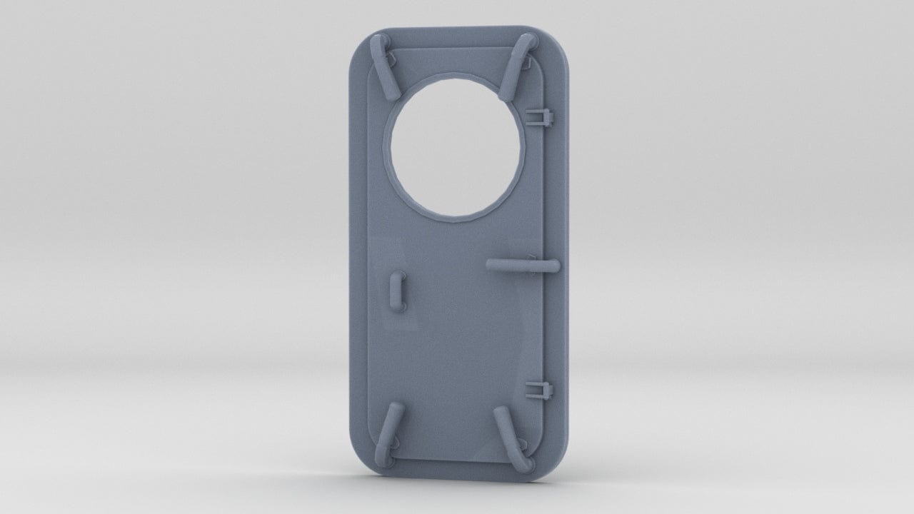 1/72 USN Door Watertight w/ Frame R-Side v2 - distefan 3d print