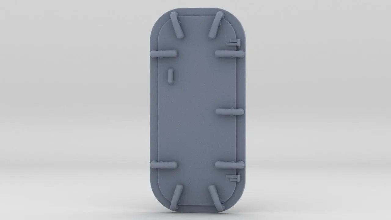 1/72 USN Door Watertight w/ Frame R-Side v7 - distefan 3d print
