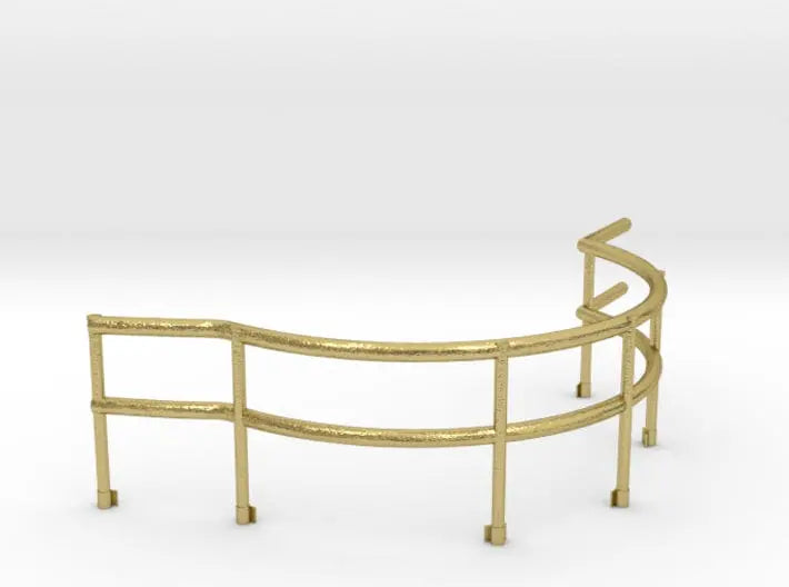 1/72 USN Fletcher Roof Railing part 1 (round bridge