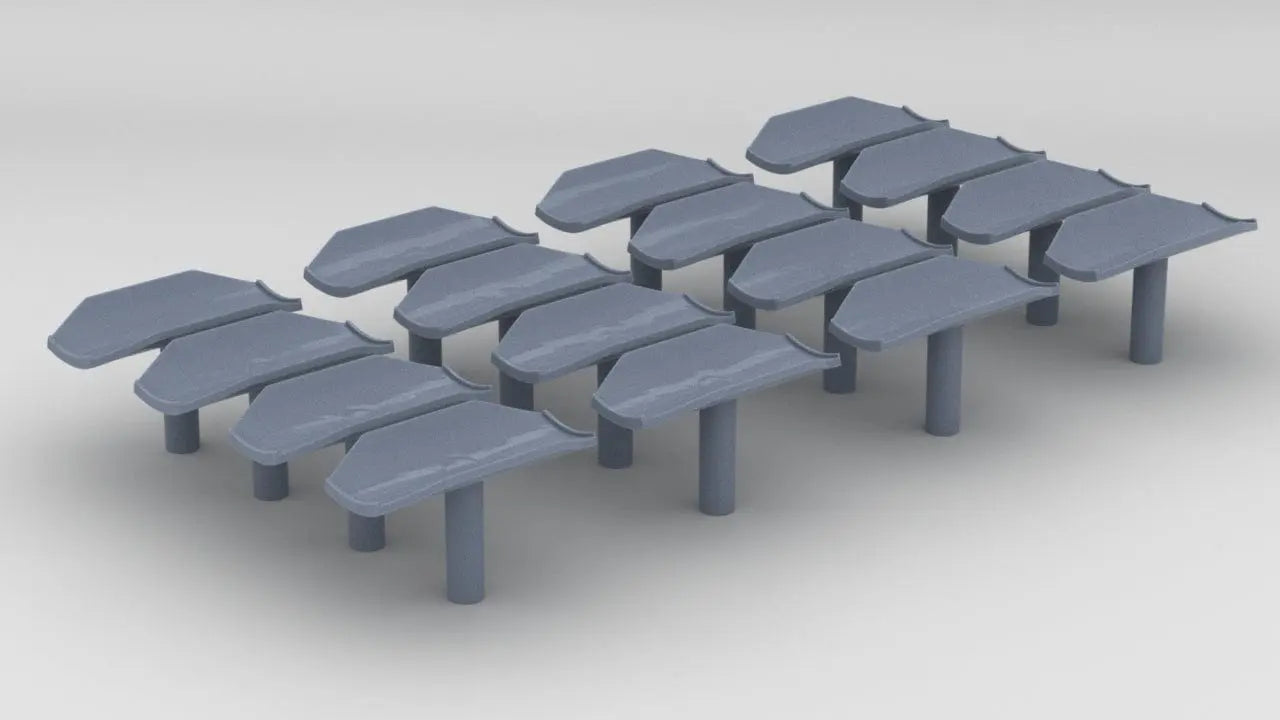 1/72 USN K-Gun Arbor Set (16pcs) - distefan 3d print