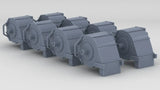 1/72 USN Oerlikon 20mm Ammo Magazine Set (8pcs)