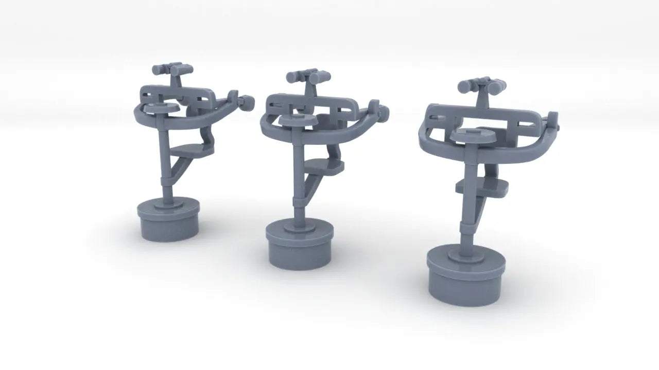 1/72 USN Skylookout Chair Set (3pcs) Resin3Dinteractive
