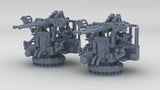 1/72 USN Twin 40mm Bofors Mount Set (2pcs)