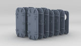 1/72 USN Watertight Door w/ Frame Set (14pcs)