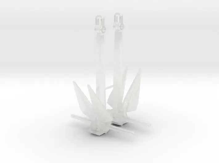 1/72 USN anchors, Destroyer (5000 lbs.) - distefan 3d print
