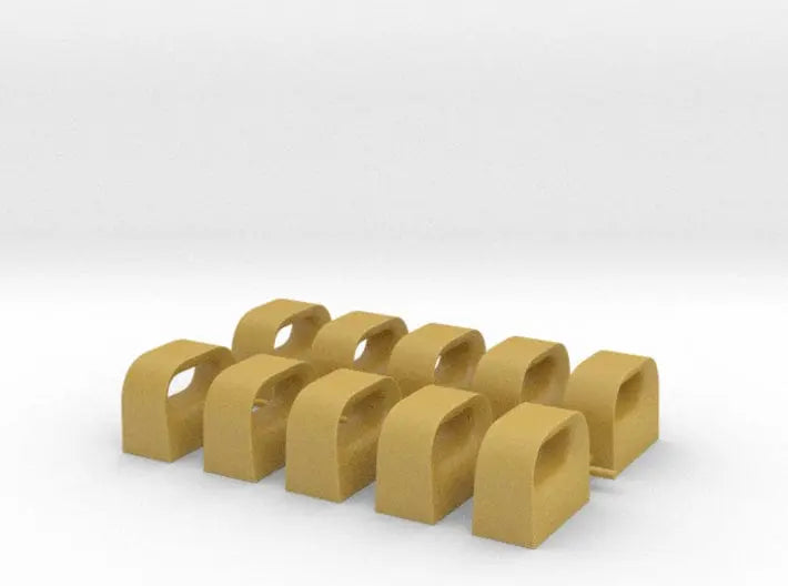 1/72 USN Chock Set x10 - distefan 3d print