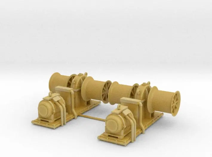 1/72 USN Winch Set x2 - distefan 3d print