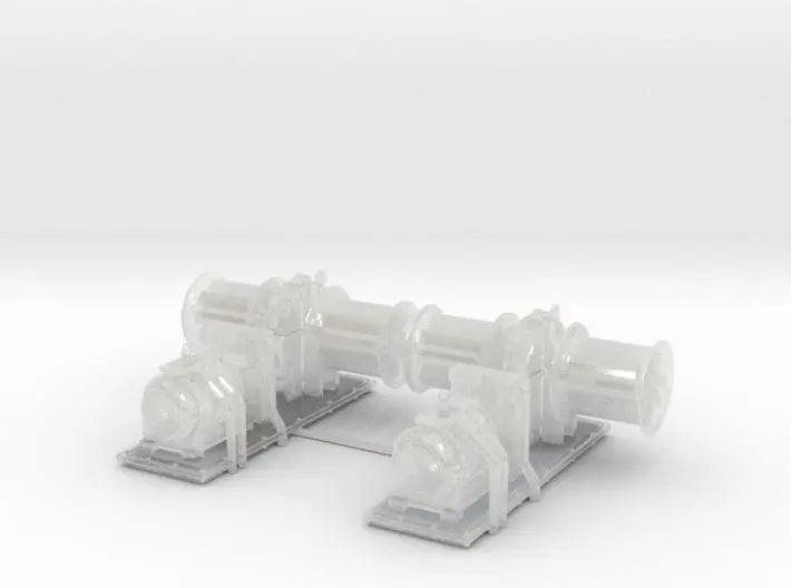 1/72 USN Winch Set x2 - distefan 3d print