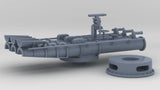 1/72 USS 21-inch Triple Torpedo Tubes Open