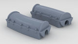 1/72 USS Arleigh Burke Chain Lockers Foredeck Set (2pcs)