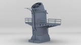 1/72 USS Fletcher Funnel 2 Searchlight Platform