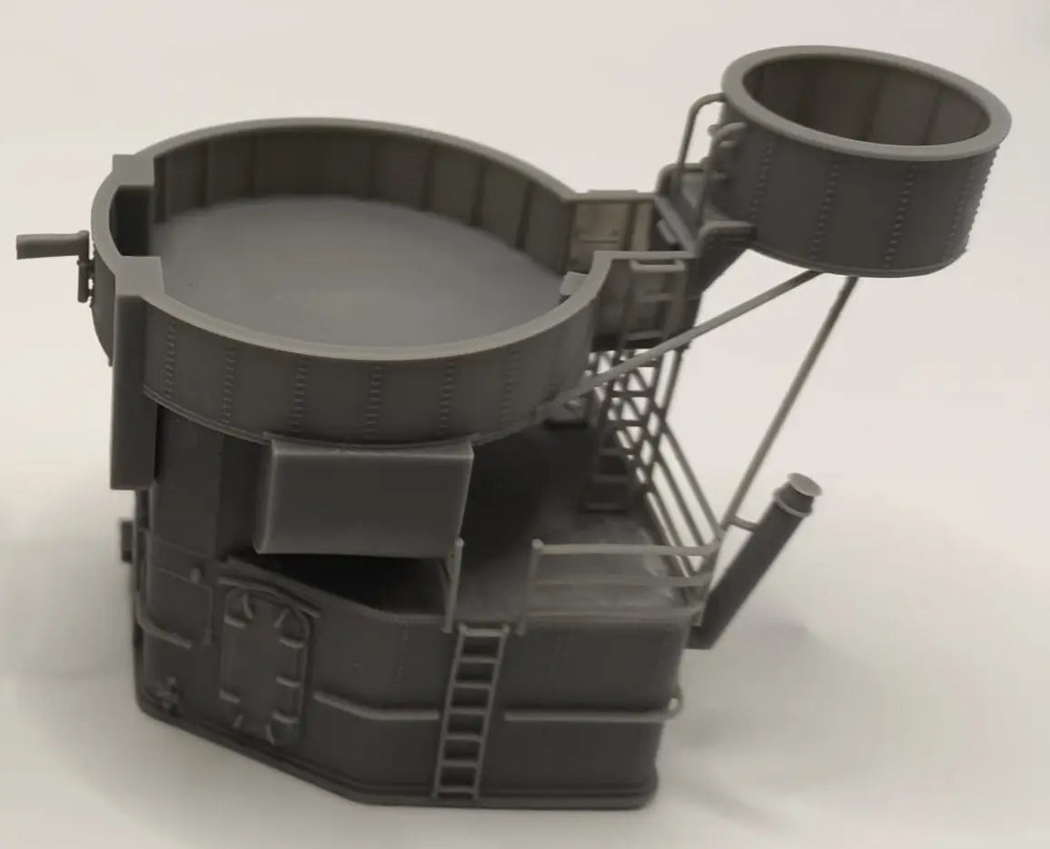 1/72 USS Fletcher Stern Bridge - distefan 3d print