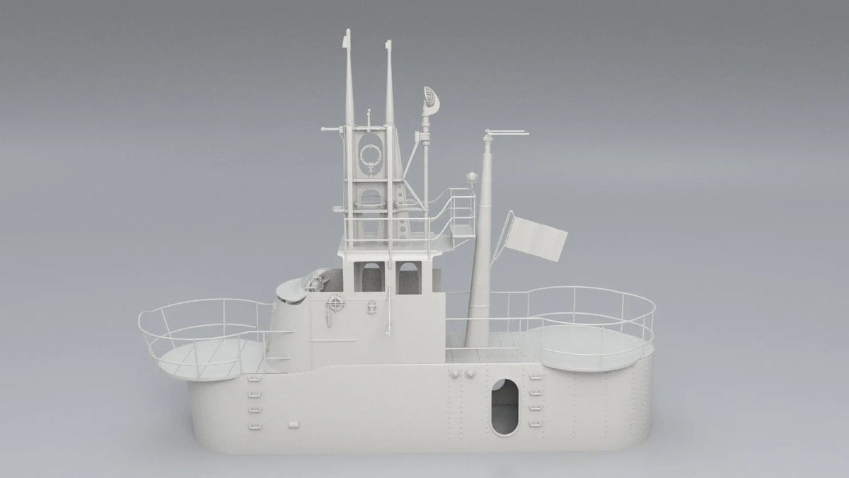 1/72 USS Gato Conning Tower Railing Set (3pcs) - distefan 3d print