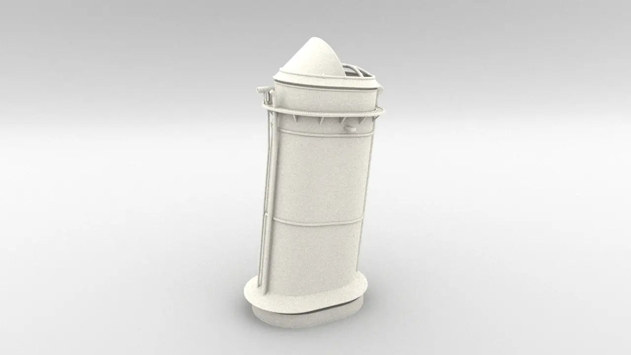 1/72 USS Indianapolis (CA-35) Forward Funnel 3dspro