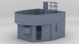 1/72 USS Kidd (DD-661) Aft Deck 1 Top 40mm Tub
