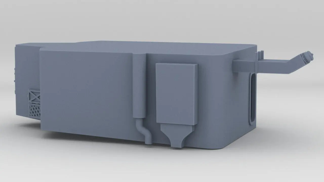 1/72 USS Kidd (DD-661) Forward Bridge (Lower Section) 3dspro