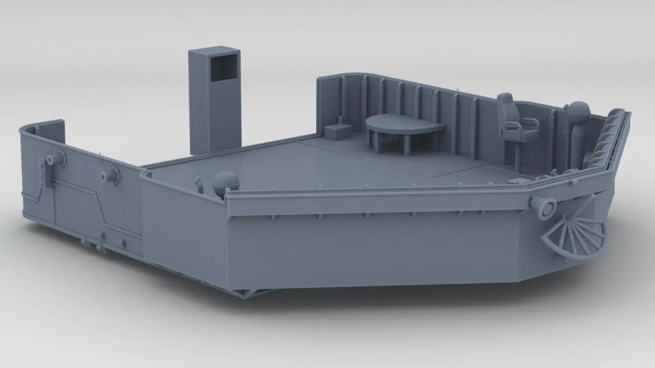 1/72 USS Kidd (DD-661) Forward Bridge (Upper Section) 3dspro