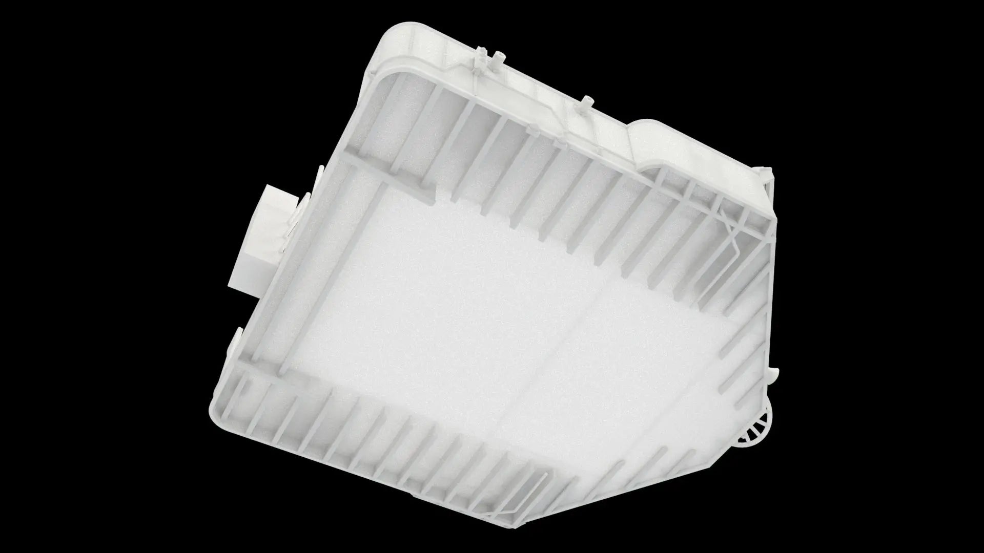 1/72 USS Kidd (DD-661) Forward Bridge (Upper Section) v2 (Distefan 3D Print)