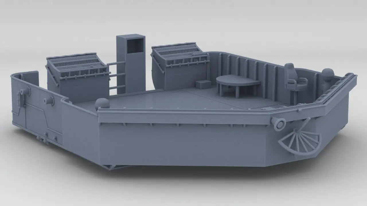 1/72 USS Kidd (DD-661) Forward Bridge (Upper Section) v2 3dspro
