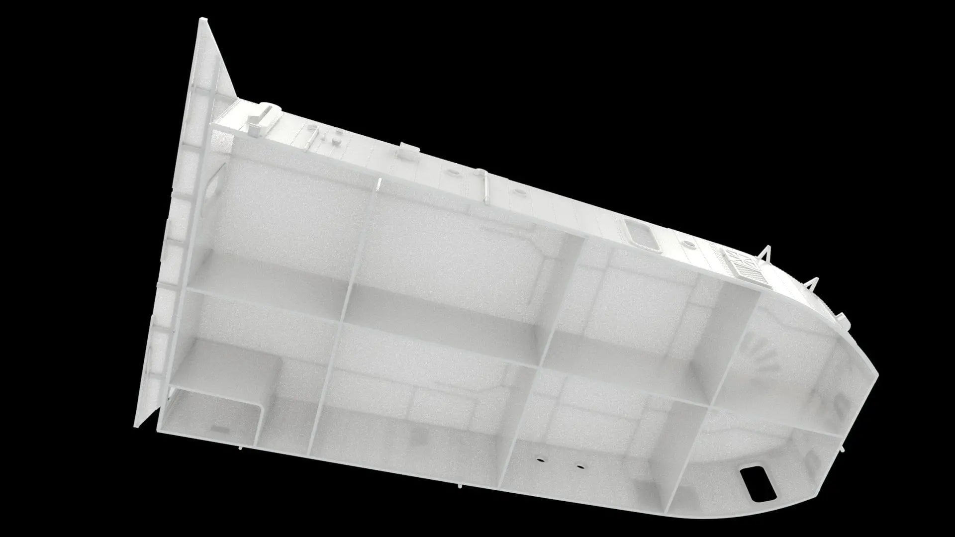 1/72 USS Kidd (DD-661) Forward Deck 1 - distefan 3d print