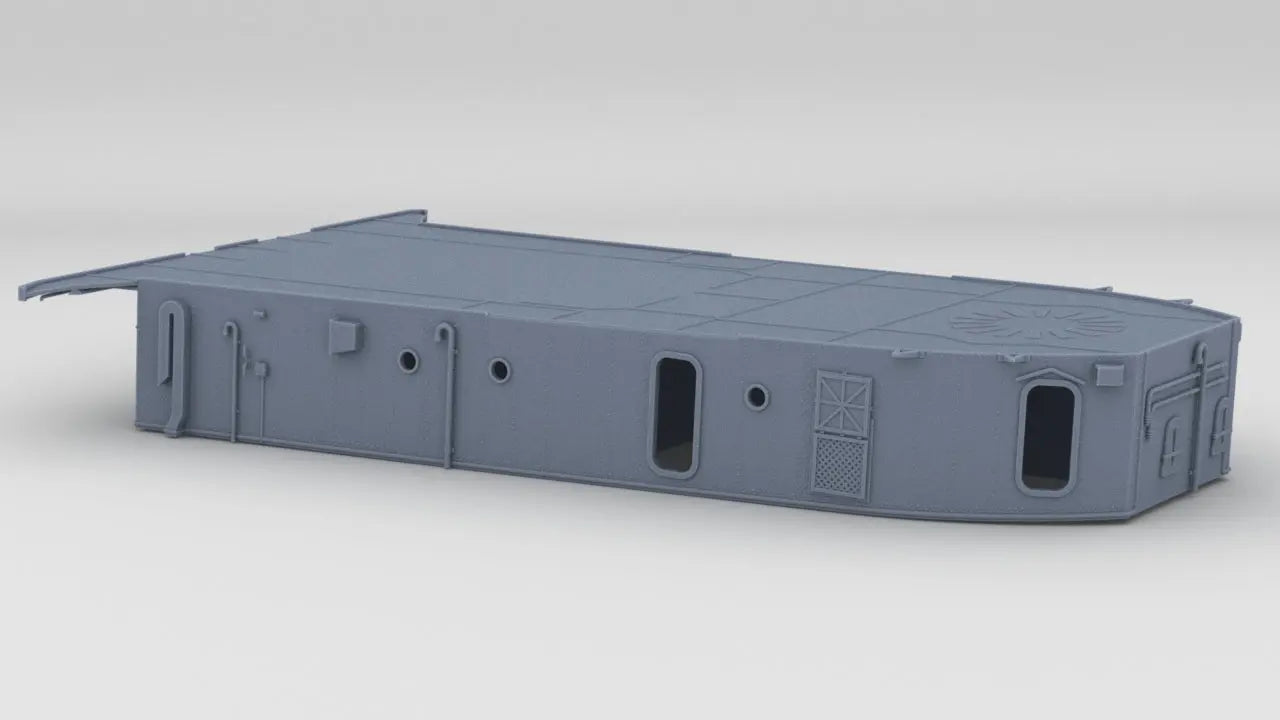 1/72 USS Kidd (DD-661) Forward Deck 1 3dspro