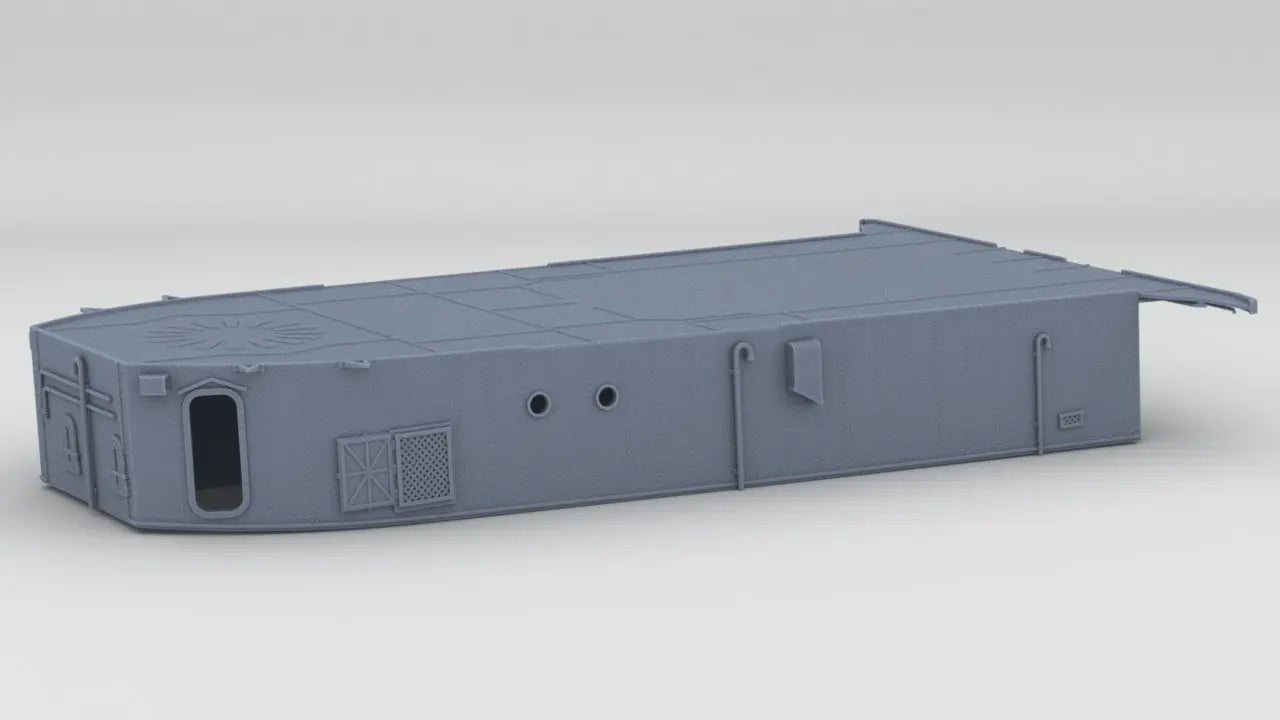 1/72 USS Kidd (DD-661) Forward Deck 1 3dspro