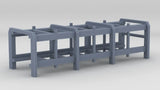 1/72 USS Kidd (DD-661) Stowage Rack DC MK9 Port