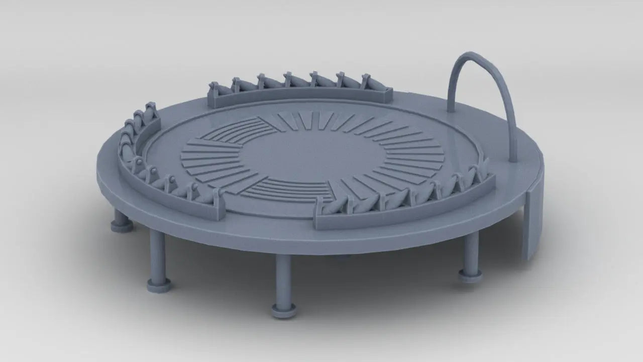 1/72 USS Saucy PG-65 Forward 4''/50 Gun Platform - distefan 3d print