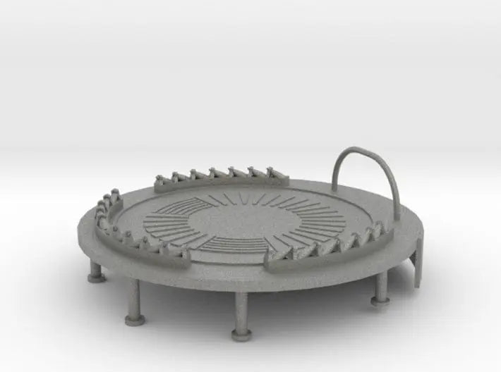 1/72 USS Saucy PG-65 forward 4''/50 mount platform - distefan 3d print