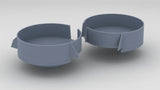 1/72 USS South Dakota (BB-57) Stern 40mm Bofors Tub Set