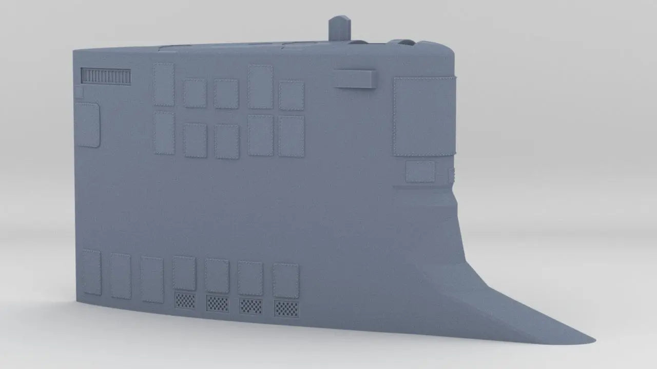 1/72 USS Virginia (SSN-774) Sail - distefan 3d print