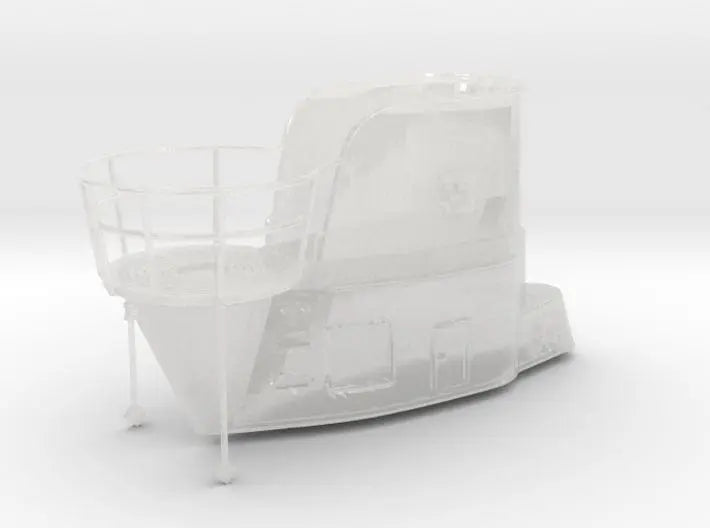 1/72 Uboot II/B conning tower - distefan 3d print