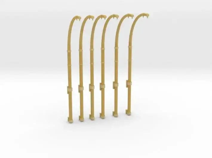 1/72 davits #2 for Greek cruiser set 6pcs - distefan 3d print