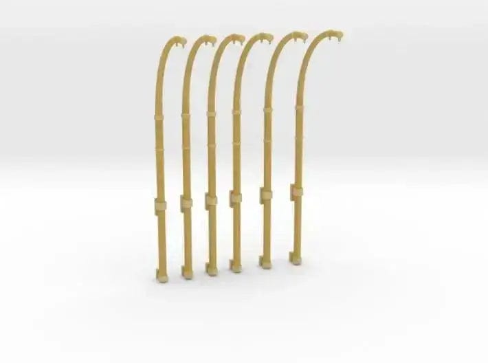 1/72 davits #2 for Greek cruiser set 6pcs - distefan 3d print