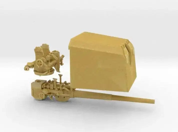 1/72 DKM 12.7cm (5in) SK C/34 naval mount Kit - distefan 3d print