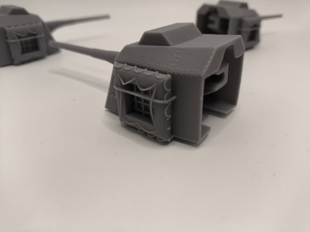 1/72 DKM 15cm/55 (5.9in) TBts KC/36 Single Mount - distefan 3d print
