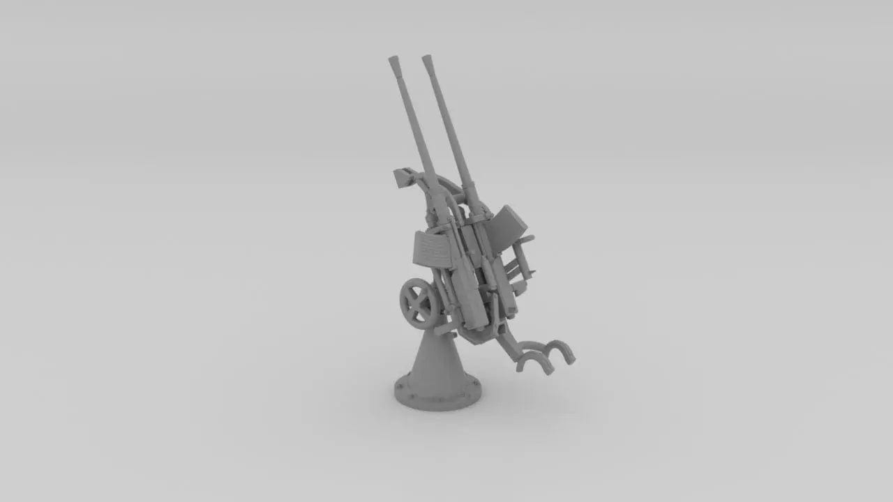 1/72 DKM 20mm C/30 Double Flak Elevated - distefan 3d print