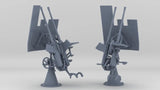 1/72 DKM 20mm C30 Double Flak w/ Shield Elevated Set (2pcs)