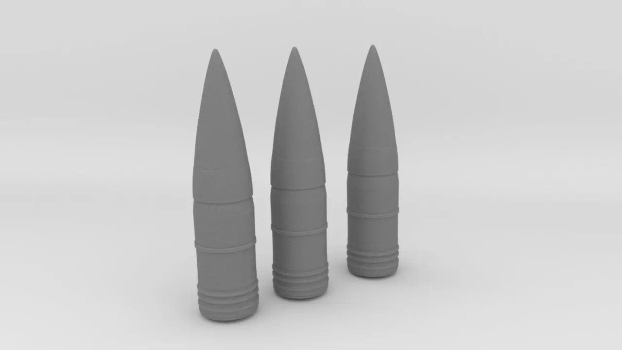 1/72 DKM 28cm SK C/34 Naval Shells Set - distefan 3d print