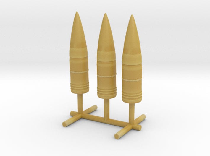 1/72 DKM 28cm SK C/34 Naval Shells Set 3d printed