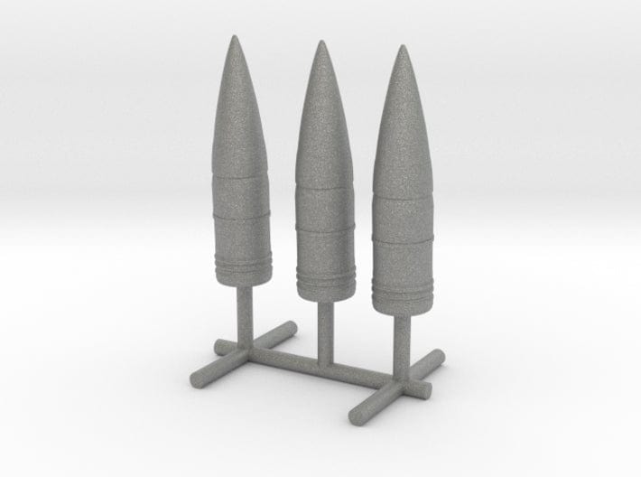 1/72 DKM 28cm SK C/34 Naval Shells Set 3d printed