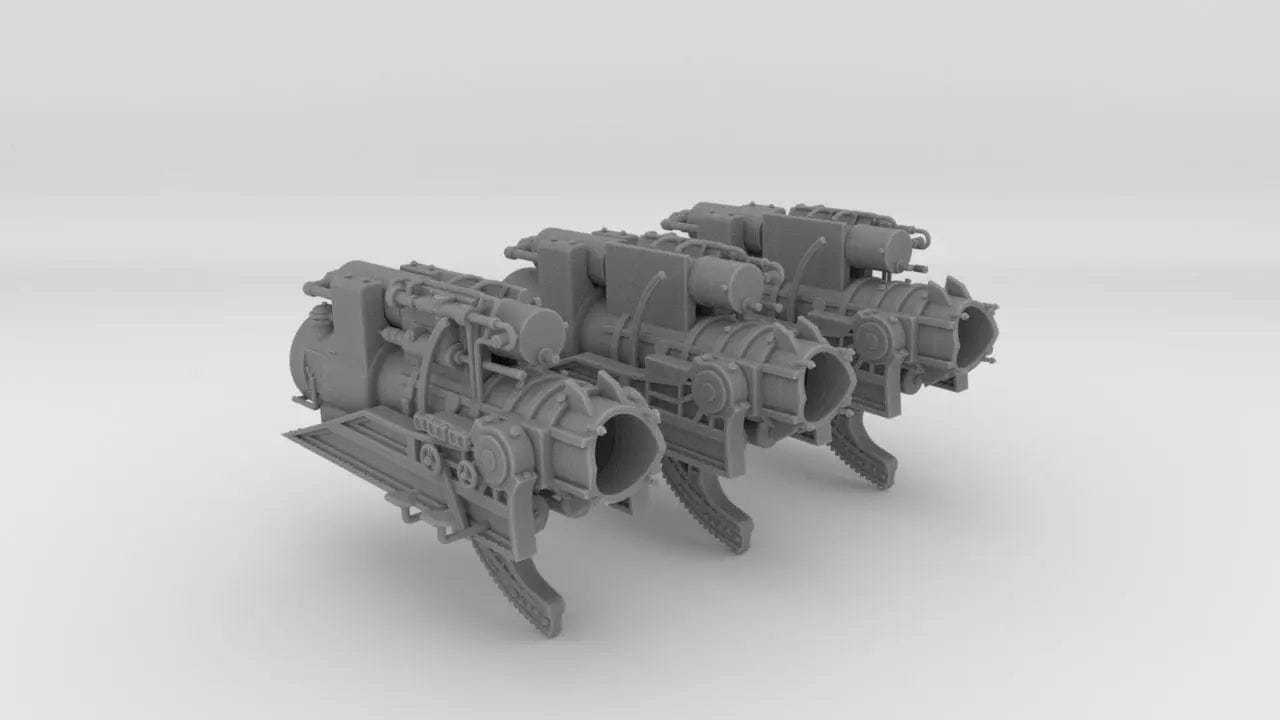 1/72 DKM 28cm SK C/34 Naval Turret "Caesar" Interior Part 1 - distefan 3d print