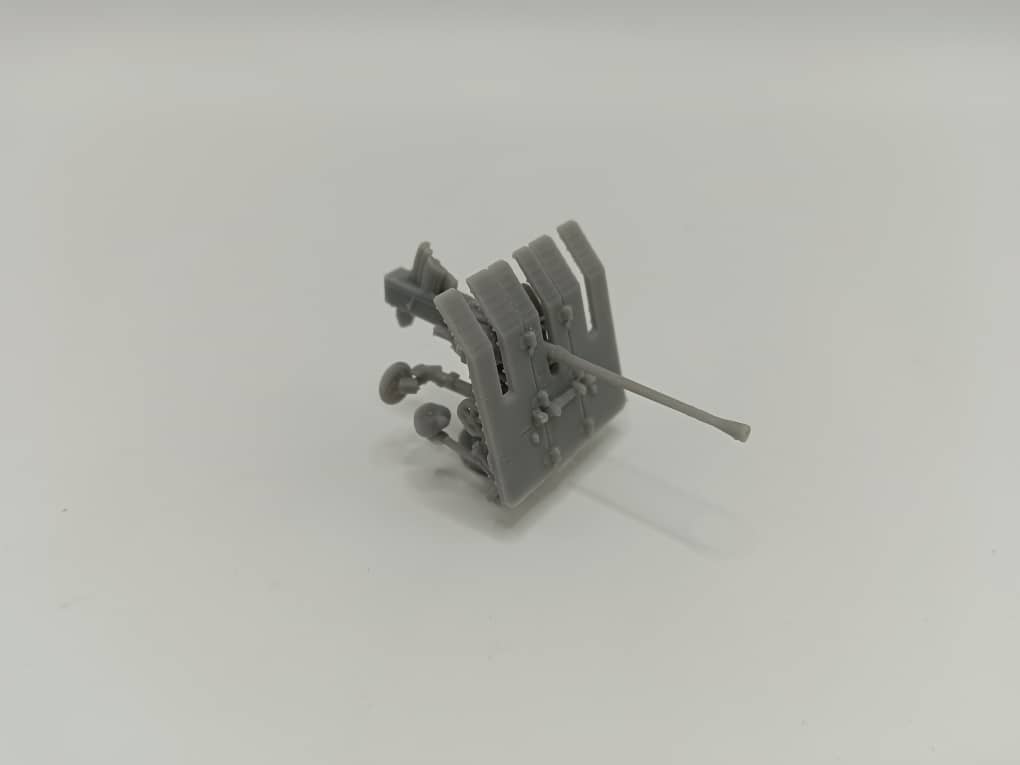 1/72 DKM 3.7cm Flak M42 Single Mount Resin3Dinteractive – alternate view