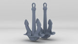 1/72 DKM Anchors for Destroyers (4,000 lbs.)